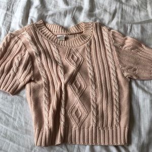 Vintage light pink sweater